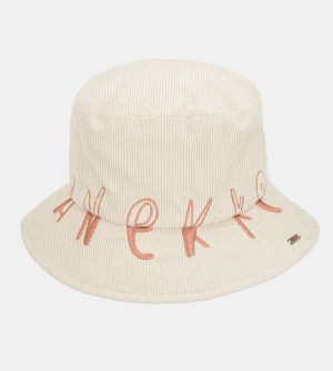 Kapelusz Anekke Contemporary Beige Bucket Hat Damskie | 231WMGXPV