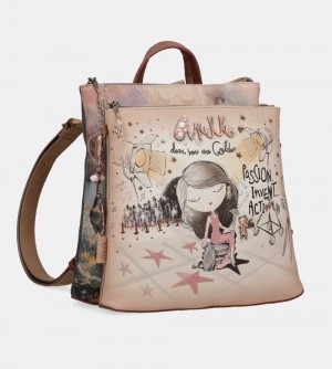 Plecaki Anekke Hollywood 2-compartment Backpack Damskie | 401TDSGFV