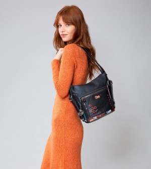 Plecaki Anekke Kyomu Shoulder Bag Convertible Into A Kyomu Backpack Damskie | 763TEDNQV