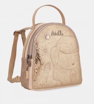 Plecaki Anekke Studio Nude Small Backpack Damskie | 529ZJBNTI
