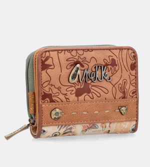 Portfele Anekke Butterfly Small Rfid Wallet Damskie | 759RWGXST