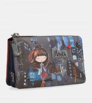 Portfele Anekke Contemporary Triple Compartment Wallet Damskie | 472AEOFIG