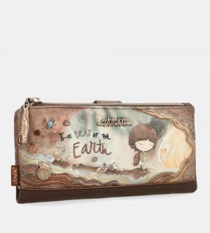 Portfele Anekke Core Large Rfid Wallet Damskie | 721UVBCXG