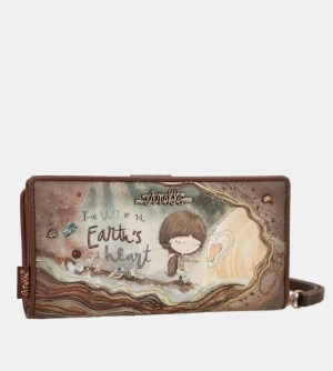 Portfele Anekke Core Large Wallet Damskie | 816UAOIDL