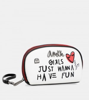 Portfele Anekke Energy White Briefcase Damskie | 128SXODGN
