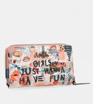 Portfele Anekke Fancy Medium Wallet Damskie | 857YLHOEG
