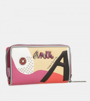 Portfele Anekke Fashion Medium Rfid Wallet Damskie | 602YMJAQF