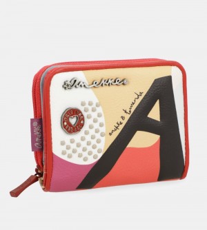 Portfele Anekke Fashion Small Rfid Wallet Damskie | 145TLSDRX