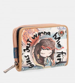 Portfele Anekke Fun & Music Small Wallet Damskie | 860VFILOS