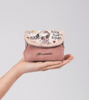Portfele Anekke Hollywood Coin Purse With Flap Damskie | 917QTKGMR