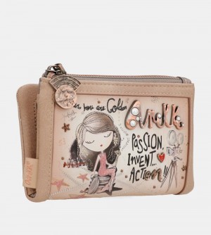 Portfele Anekke Hollywood Flexible Rfid Wallet Damskie | 793LMVHOC