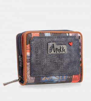 Portfele Anekke Kyomu Small Rfid Wallet Damskie | 589AJFWQT