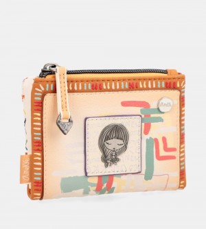 Portfele Anekke Magic Souls Rfid Small Flexible Wallet Damskie | 762ETYAWP