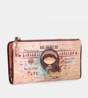 Portfele Anekke Menire Flexible Rfid Wallet Damskie | 524SYVPHO