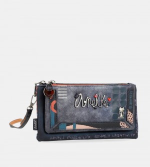 Portfele Anekke Nagare Wallet Purse Damskie | 635NMJKPQ