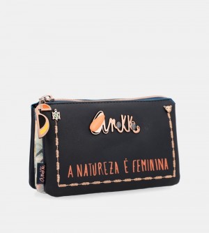 Portfele Anekke Nature Pachamama Navy Blue Coin Purse Damskie | 201NGSQCT