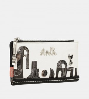 Portfele Anekke Nature Sixties Large Rfid Wallet Damskie | 632QKXLIO