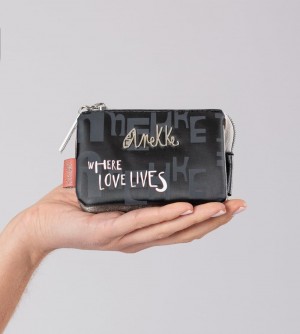 Portfele Anekke Nature Sixties Triple-compartment Coin Purse Damskie | 356VIQWAU