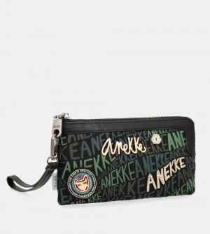 Portfele Anekke Nature Woods Coin Purse With Hand Strap Damskie | 279CKFSNE