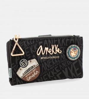 Portfele Anekke Nature Woods Large Wallet Damskie | 576BRXSDT