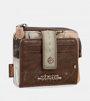 Portfele Anekke Outer Card Holder Damskie | 165DXLJEY