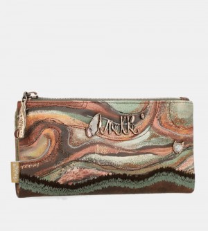 Portfele Anekke Outer Large Rfid Wallet Damskie | 501VREKIA