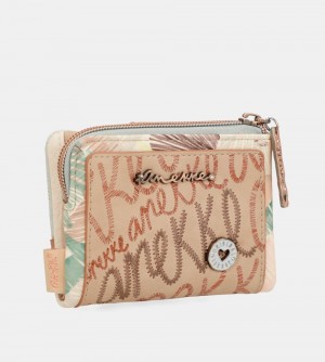 Portfele Anekke Passion Rfid Flexible Small Wallet Damskie | 892RUZJVW