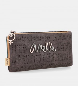 Portfele Anekke Respect Large Flexible Material Wallet Damskie | 731IGQJTU