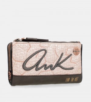 Portfele Anekke Shoen Padded Rfid Ank Wallet Damskie | 490ZMHJQV