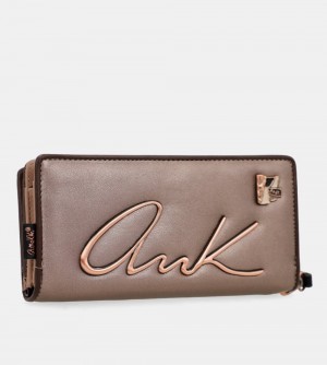 Portfele Anekke Shoen Palette Large Rfid Wallet Damskie | 974KWUJVP