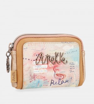 Portfele Anekke Slow Life Printed Purse Damskie | 026DXRFEQ