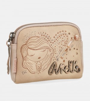Portfele Anekke Studio Nude Coin Purse Damskie | 748CTHSZK