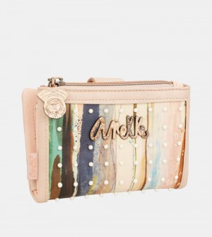 Portfele Anekke Studio Nude Flexible Rfid Wallet Damskie | 458KJGPSQ