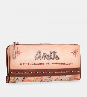 Portfele Anekke Tribe Large Flexible Rfid Wallet Damskie | 375XJPSVL