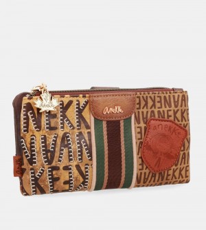 Portfele Anekke Urban Logo Flexible Wallet Damskie | 672ZYTUDM