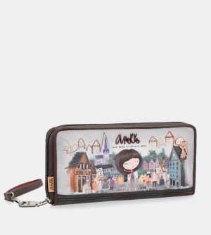Portfele Anekke Wallet With Hand Strap Voice Damskie | 348YETGFW