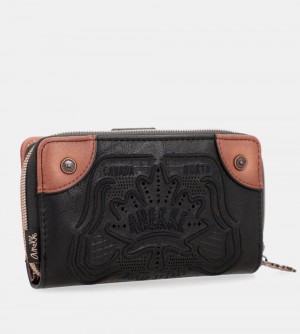 Portfele Anekke Wild Medium Rigid Wallet Damskie | 803FMZNBS
