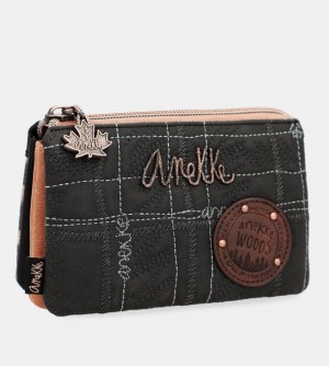 Portfele Anekke Wild Medium Triple Purse Damskie | 194NOIJBL