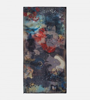 Szalik Anekke Palette Reddish Scarf Damskie | 267JTNQGB