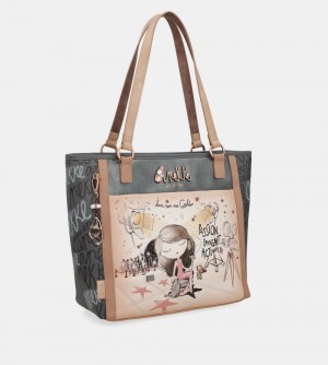 Torby Przez Ramię Anekke Hollywood Shopping Bag Damskie | 857TUVGYA