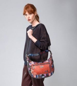 Torby Przez Ramię Anekke Kyomu Large Oval Bag Damskie | 521CMKSJE
