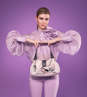 Torby Przez Ramię Anekke Psicodelic Hobo Shoulder Bag Damskie | 324WSDZHN