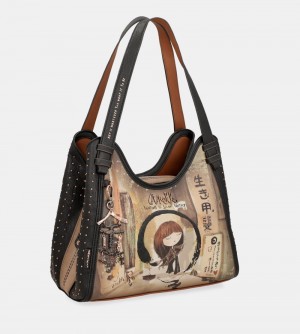 Torby Przez Ramię Anekke Shoen 2-handle Shoulder Bag Damskie | 524WXLBYJ