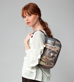 Torby Przez Ramię Anekke Shoen Oval Bag With Chain Damskie | 914OWCFKM