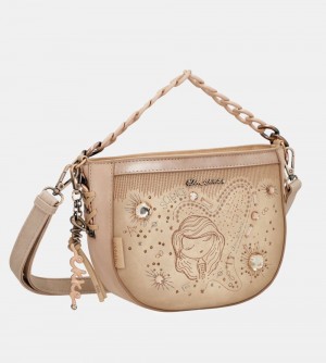 Torby Przez Ramię Anekke Studio Nude Oval Crossbody Bag Damskie | 748ZNOFWX