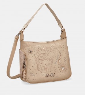 Torby Przez Ramię Anekke Studio Nude Shoulder Bag Damskie | 705SZNPMB