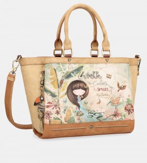 Torebka Anekke Amazonia Triple Compartment Double Handle Tote Bag Damskie | 538VQRASC