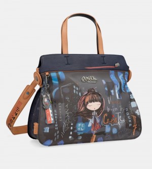 Torebka Anekke Contemporary 2 Handle Shoulder Bag Contemporary Damskie | 758CSDIYG