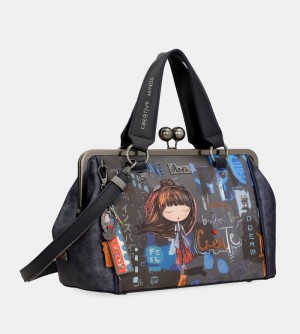 Torebka Anekke Contemporary Mouthpiece Handbag Damskie | 162LVHTPN
