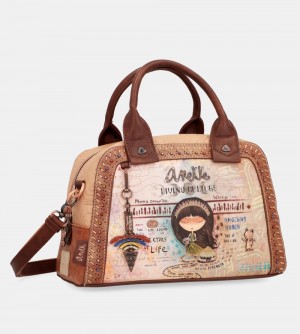 Torebka Anekke Menire Double Handle Bag With Shoulder Strap Damskie | 259ZUSHAC